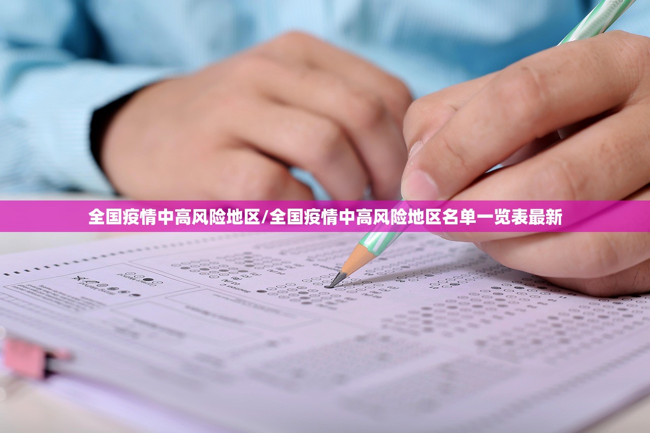 全国疫情中高风险地区/全国疫情中高风险地区名单一览表最新