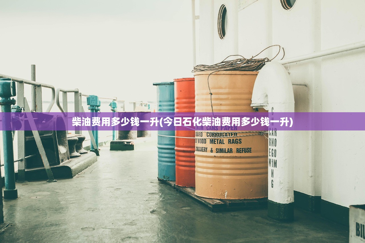柴油费用多少钱一升(今日石化柴油费用多少钱一升)