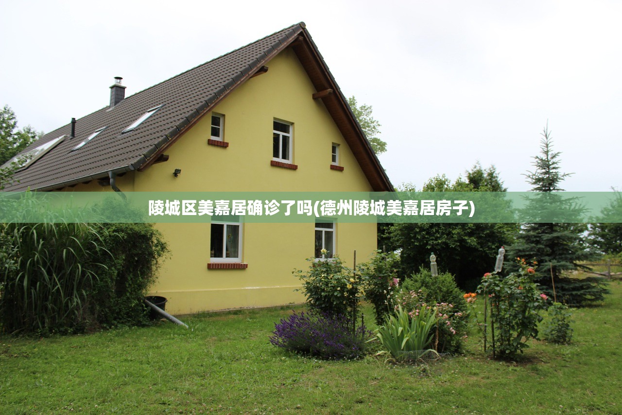 陵城区美嘉居确诊了吗(德州陵城美嘉居房子)