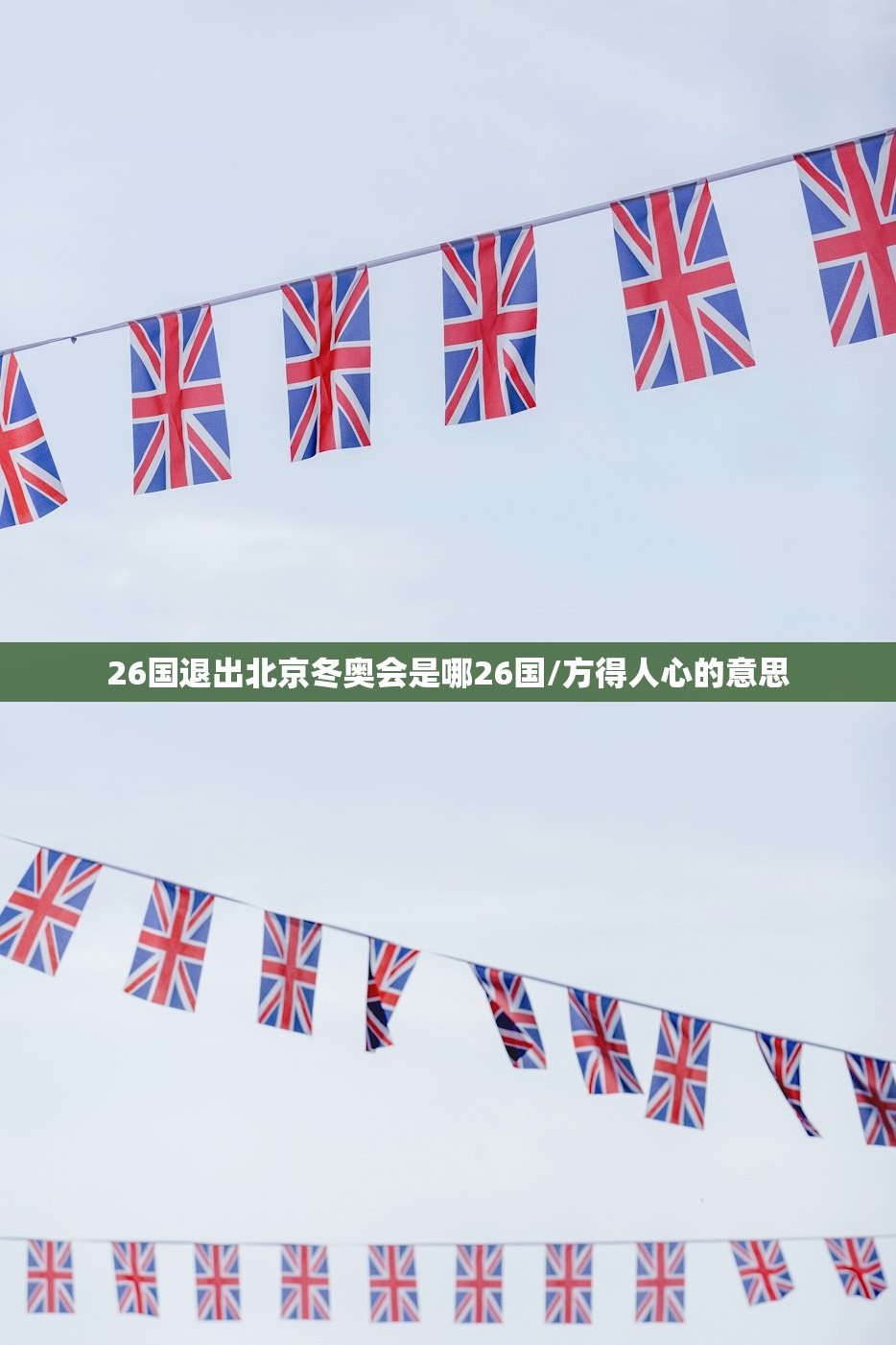 26国退出北京冬奥会是哪26国/方得人心的意思 26国退出北京冬奥会是哪26国/方得人心的意思