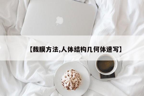 【裁膜方法,人体结构几何体速写】